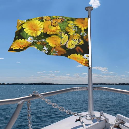 Drapeau extérieur robuste 1,2 x 1,8 m toutes saisons double face - 7