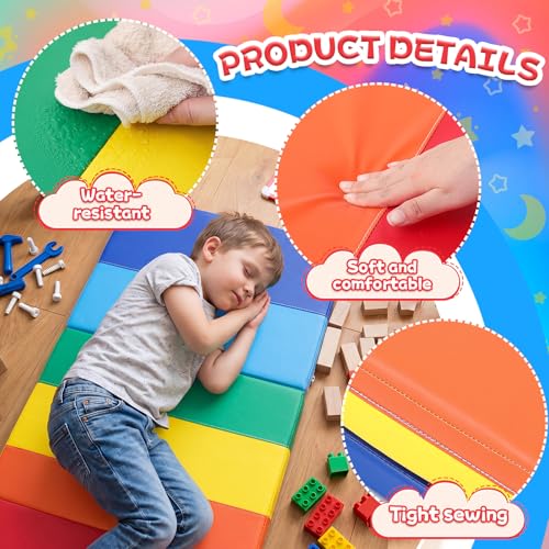 Image of Wesiti Kid Nap Mats for Preschool Daycare Folding Mat