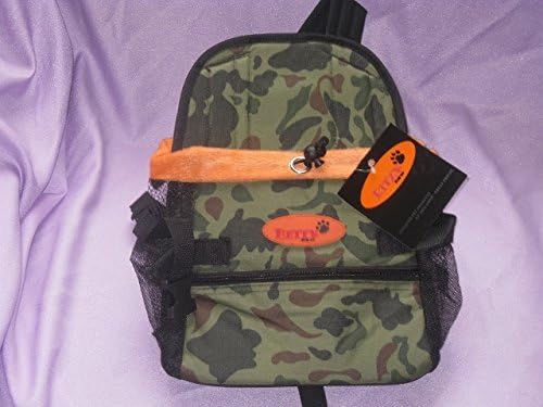 Betty pow Dog Carrier Front Pack for Dogs Comfortable Front Carrier, Medium, Camouflage