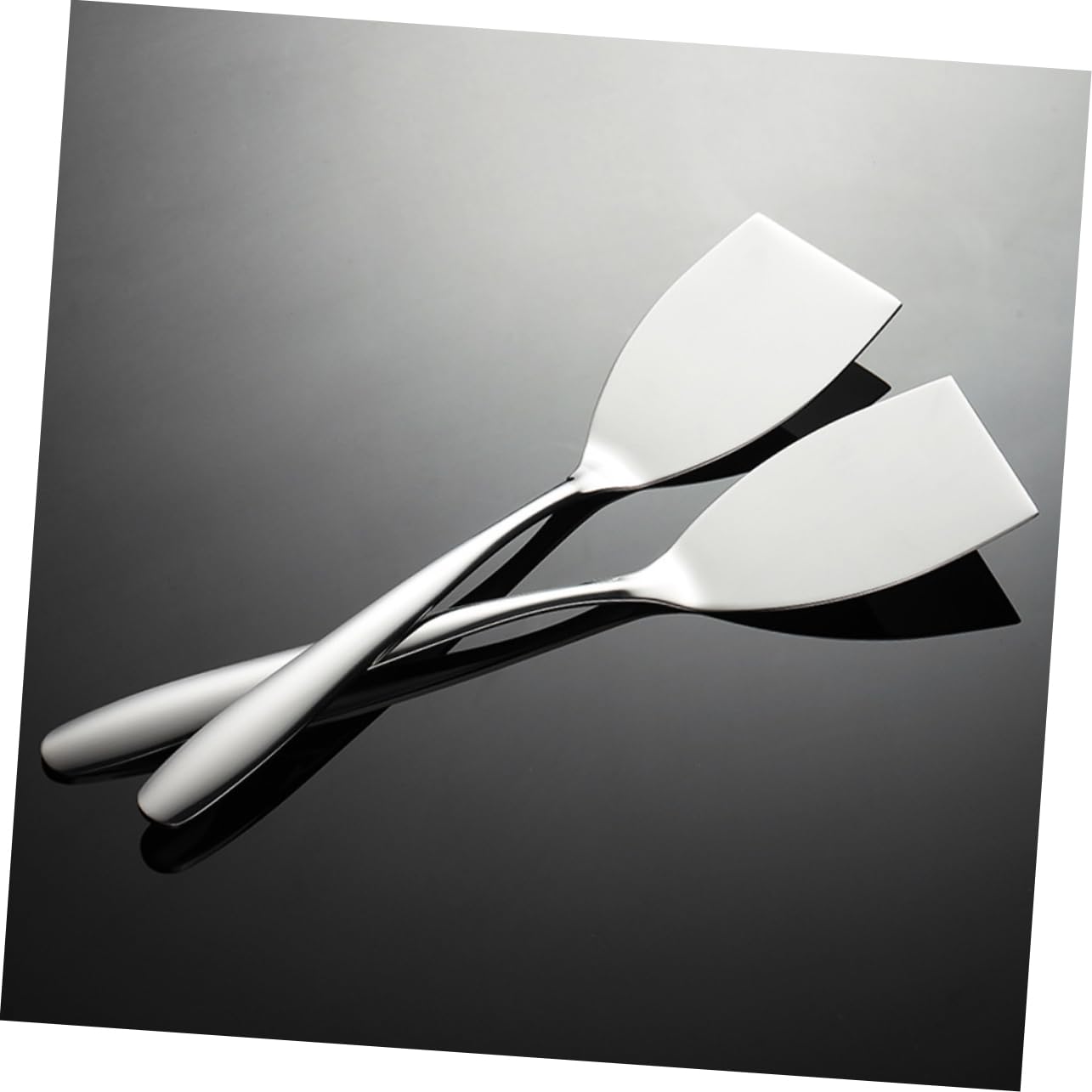 Toyvian 10pièces Spatule Acier Spatule Pour Poisson Et Pizza Ustensile De Cuisine Multifonction Pour Barbecue Et De Steak