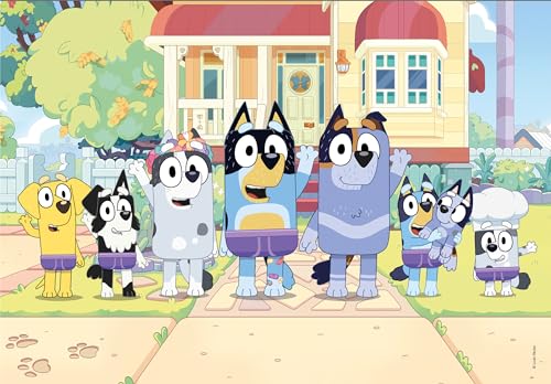 Clementoni Puzzle Bluey 2 Puzzle with 60 Pièces Supercolor Puzzle pour Enfants Fabriqué en Italie 24813 - vue 5