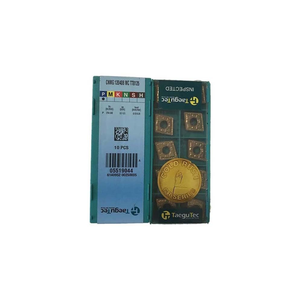 HOOGUU TaeguTec 100% Original CNMG CNMG12 CNMG1204 CNMG120408 MC CNMG120408-MC TT8125B Turning Insert
