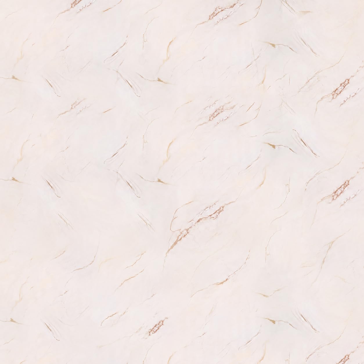 FORIVO Cream Marble Sticky Back Plastic Roll 70 x 300 cm, Kitchen Worktop Vinyl Wrap, Gloss Waterproof Self Adhesive Wallpaper for Countertops, Cupboards and Furniture