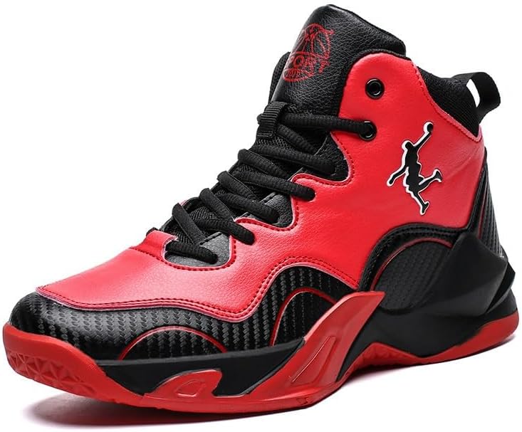 Men's Plus Size Basketball Shoes Anti Slip Wear-Resistant Shock-Absorbing Grab Outdoor Casual Sports Shoes