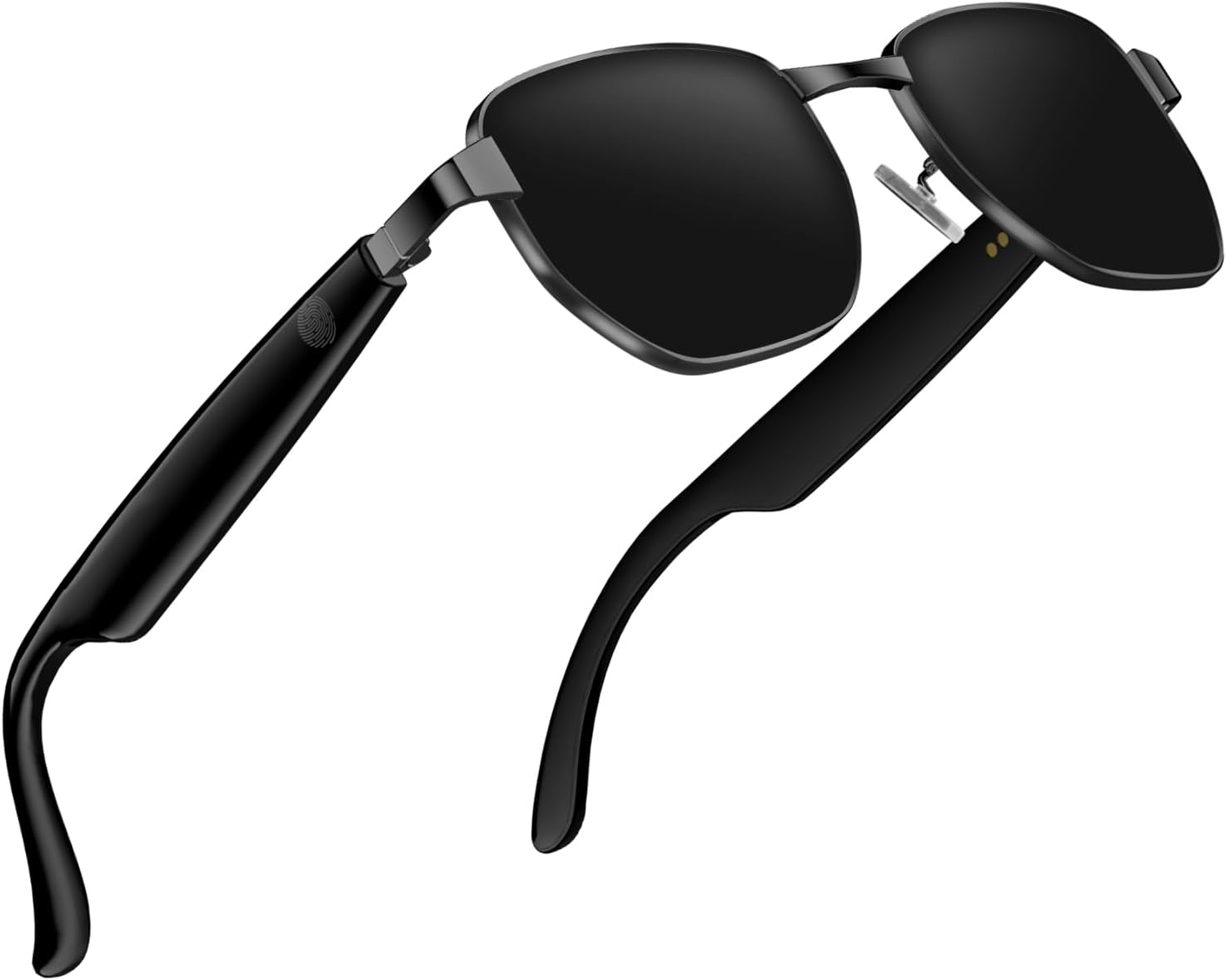 Bluetooth smart sunglasses, audio glasses, nylon lenses, built-in microphone and speaker, UV protection