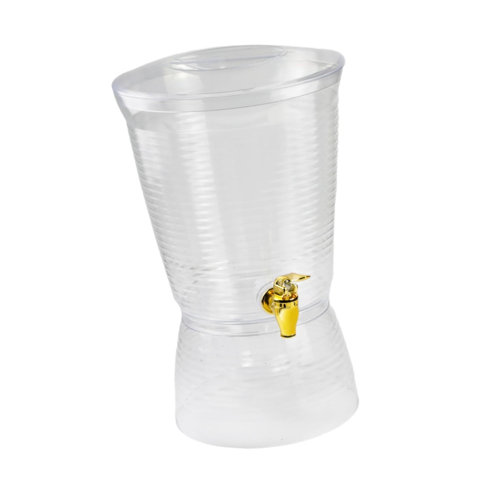 Sharplace Dispensador Bebidas con Grifo, Transparente, 6 litros, Recipiente para Bebidas, dispensador Bebidas para Fiestas té, restaurantes, barbacoas
