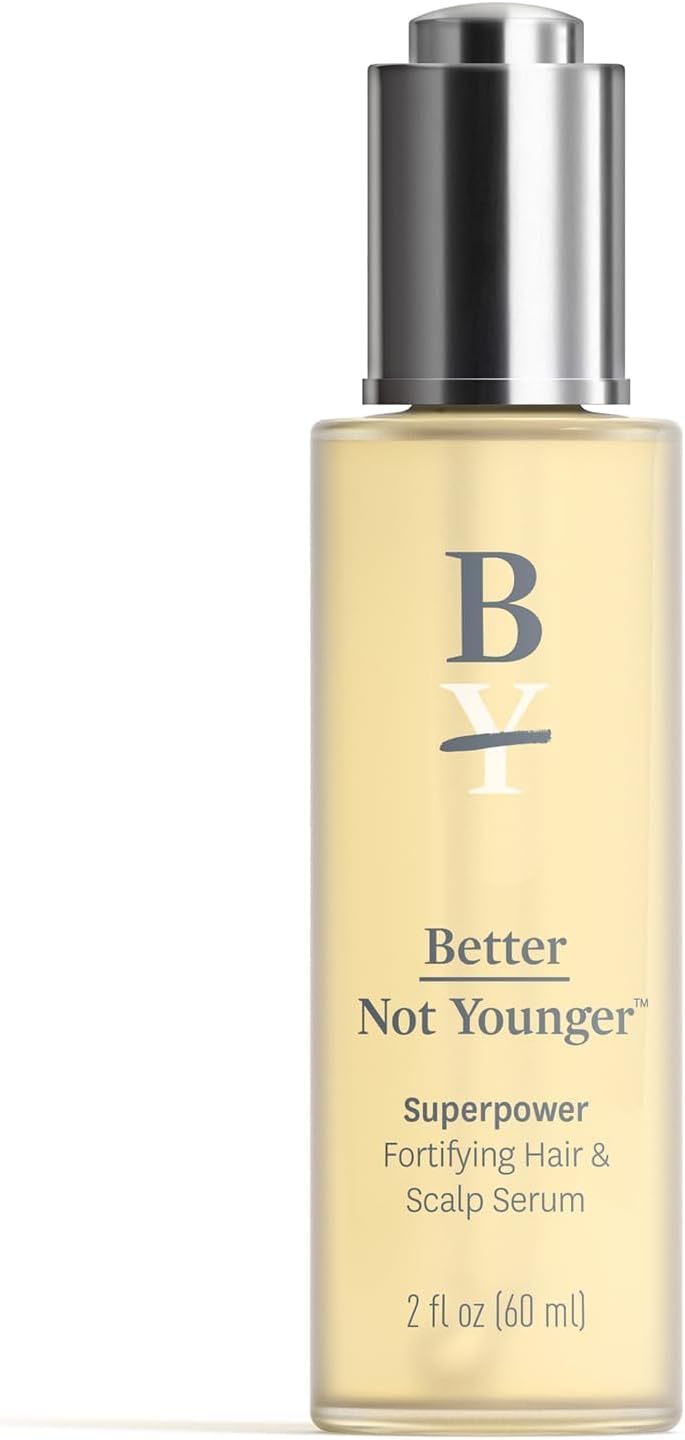 Fortifying Hair & Scalp Serum for Thinning and Aging Hair - Hair Serum for Stronger, Thicker Looking Hair - Hair Density Serum Designed for Women 40+ Experiencing Hair Loss - 2fl.oz