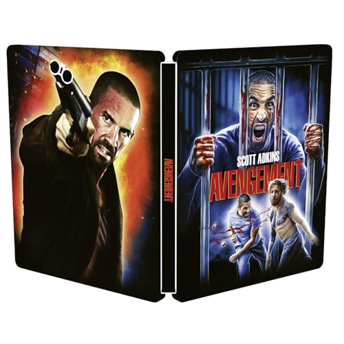 Avengement: Blutiger Freigang (Cover D) – 4K Steelcase (UHD + Blu-ray Disc)