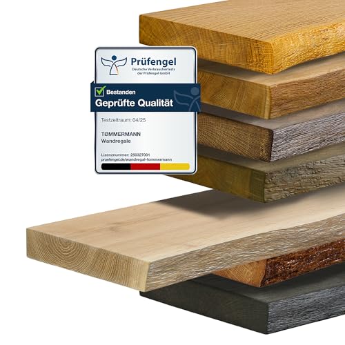 tømmermann Wandregal Schweberegal massiv Eiche - Bücherregal Holz Regal mit Baumkante Hängeregal Regalbrett aus massivholz Wandboard deko Regal Wand Shelf | 120 cm breit Farbe Weißöl tømmermann Wandregal Schweberegal massiv Eiche - Bücherregal Holz Regal mit Baumkante Hängeregal Regalbrett aus massivholz Wandboard deko Regal Wand Shelf | 120 cm breit Farbe Weißöl