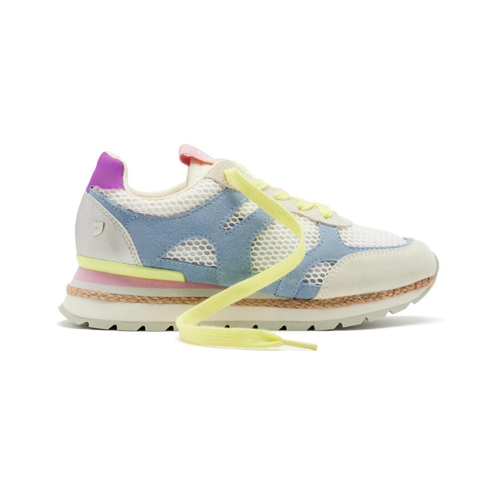 Zapatillas CUÑA Piel Y Rejilla Eddington
