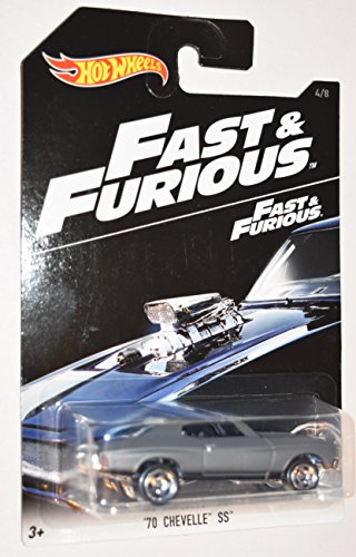 Hot Wheels 2016 Fast & Furious Gray '70 Chevelle SS miniatura 1