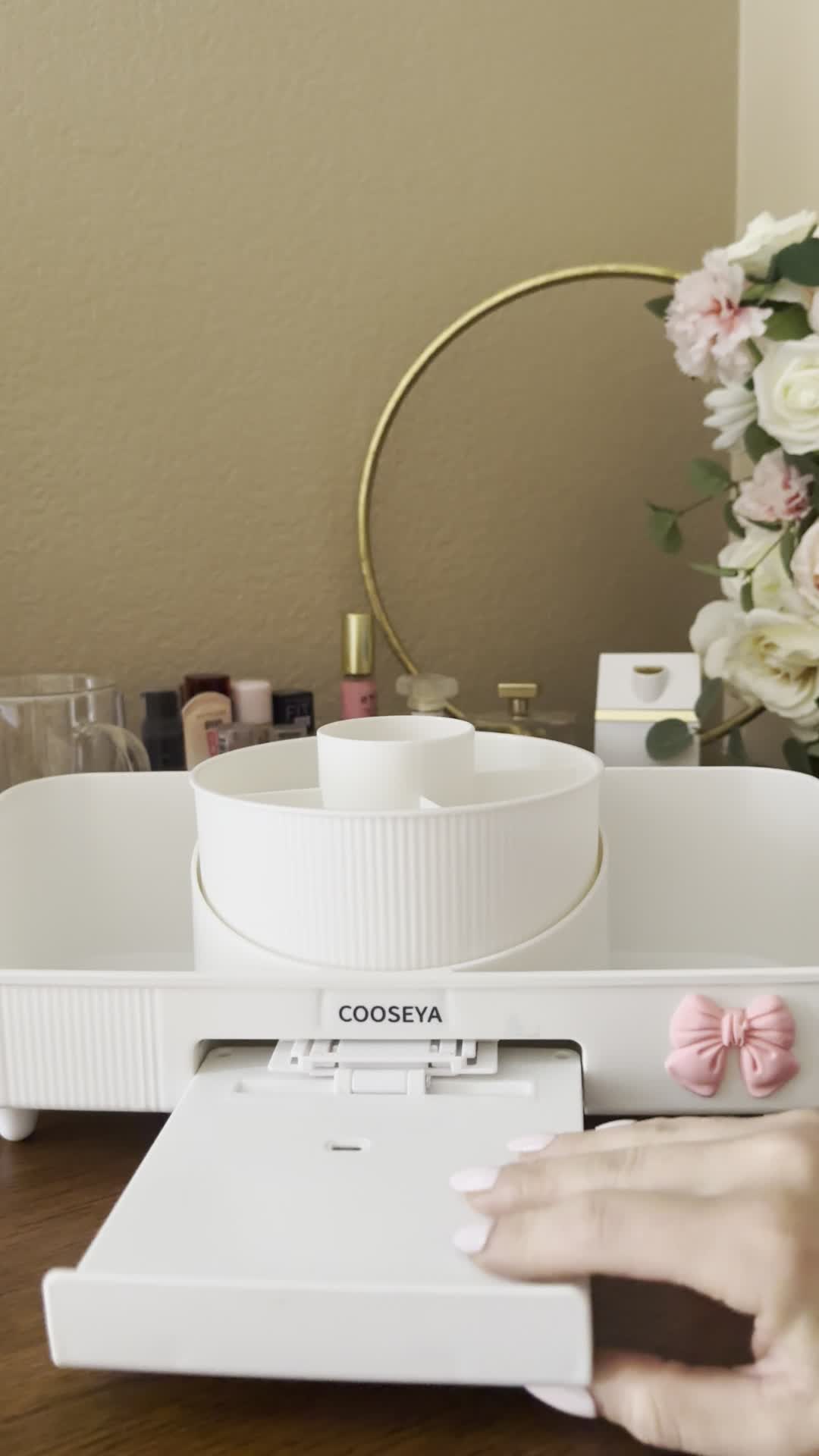 Adorable Makeup Organization