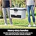 Ninja FB151WH FrostVault 50qt Hard Cooler with Dry Zone, Integrated Fridge-Temp Dry Storage Drawer, Premium Heavy-Duty Insulated Cooler, Keeps Ice for Days, Cloud White