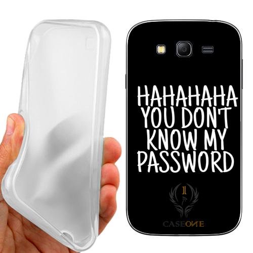 Custodia Cover Case Know Password per Samsung
