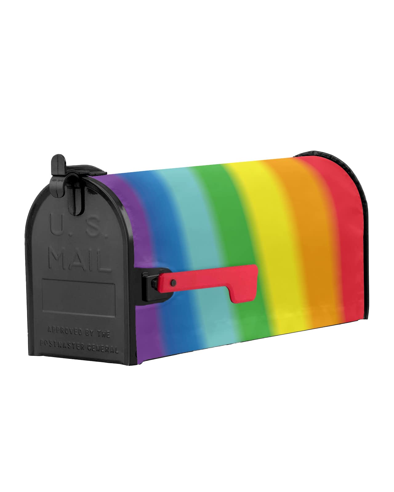 Texupday Smiling Sun Mailbox Cover | Standard Size 21" X 18", Magnetic, Polyester, Spring/Summer Garden Decor