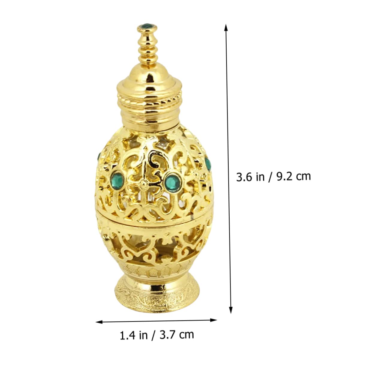 FRCOLOR 3stücke Nachfüllbare Parfümflasche Im Ananas-design Leere Glasflasche Für Ätherische Öle Parfüm Und Flüssigkeiten Leicht Und Tragbar Für Und Aromatherapie