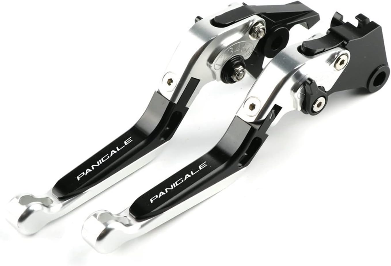 Compatible with Du ca ti Panigale V4 2016-2019 2017 2018 Motorcycle Adjustable Folding Extendable Brake Clutch Levers Accessories Panigale/V4 Brake levers(BlackBlackBlue)