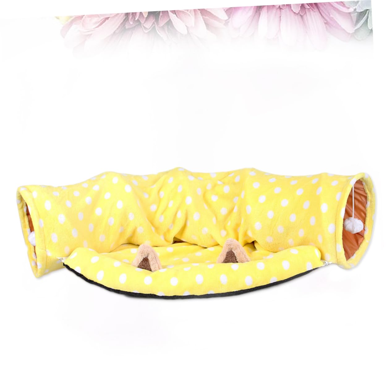 Beavorty Tube de Chat Chaton Tube Jouets pour Chats pour Lapins Jouets éducatifs Tunnel pour Chat Jouets d'éveil Tunnel de Chat Jouet Tunnel Chaton Pliable lit de Chat