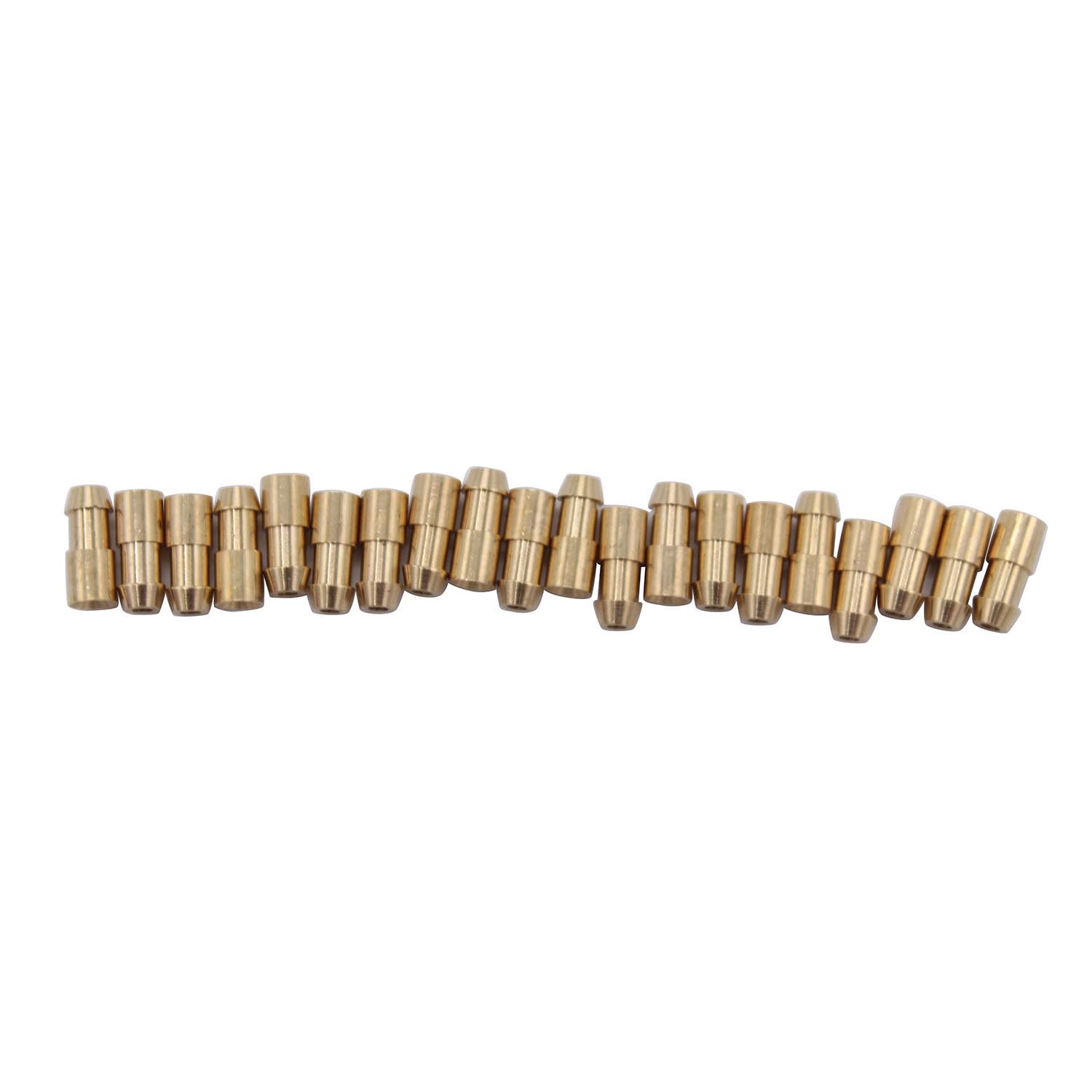 60 pcs/set SHLPDFM 4.7mm Brass Alloy Bullet Crimp Wire Connector 2.0mm² Lucas Style Fits for Classic Car Motorcycle Bike Cable Terminals - Image 2
