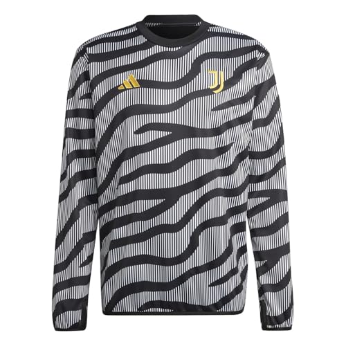 Haut d'échauffement adidas Turin noir pour l'entraînement sur pelouse
