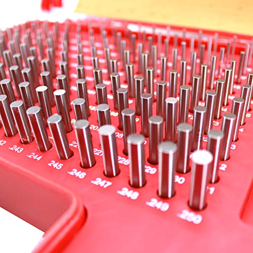 Hfs PGAGE-M1-190PCS R) M1 Plus Steel Pin Gage Set thumb #3