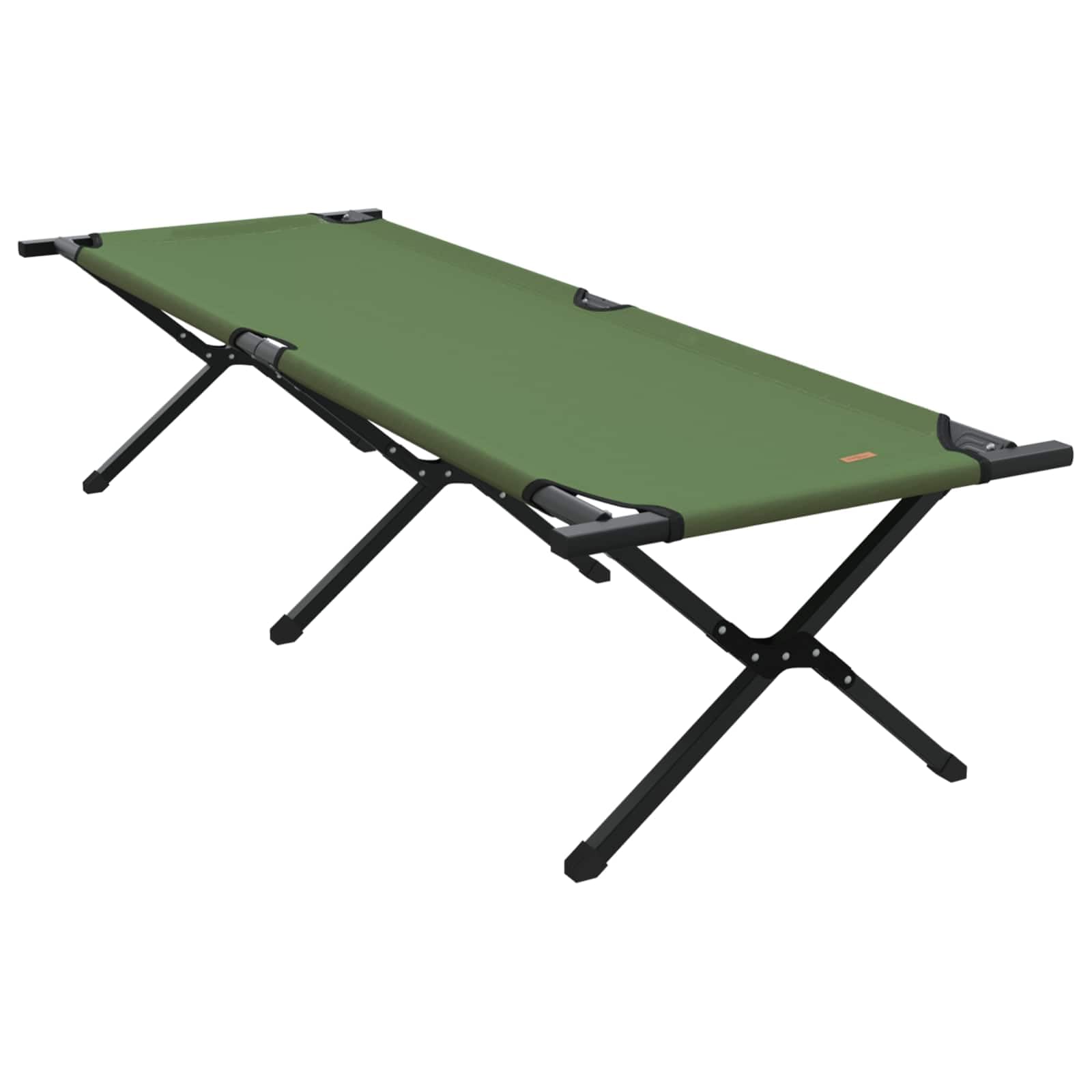 Generisch Klapp Schlafbett fürs Camping Grün 193 x 69 x 45 cm,Sportartikel,Outdoor-Aktivitäten,Camping Wandern,Camping-Möbel,Feldbetten-42003178