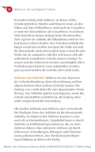 Die 50 besten Arthrose-Killer