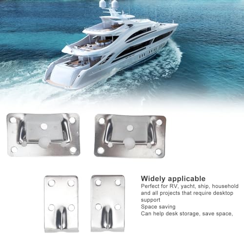 Pata de mesa RV ajustable y extraíble para soporte de escritorio en camper 3