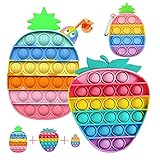 🍍【Denkspiel Spielzeug】: Das po-p it Zappelspielzeug kann nicht nur Stress abbauen, sondern auch als intelligentes Brettspiel für Kinderfeste und mit Eltern, Freunden eingesetzt werden. Für Kinder kann es Argumentationsstrategie, Kopfrechnen, logisches Denken und Feinmotorik trainieren. Für die Älteren es das Gehirn aktiv halten und die Degeneration des Gehirns verhindern.