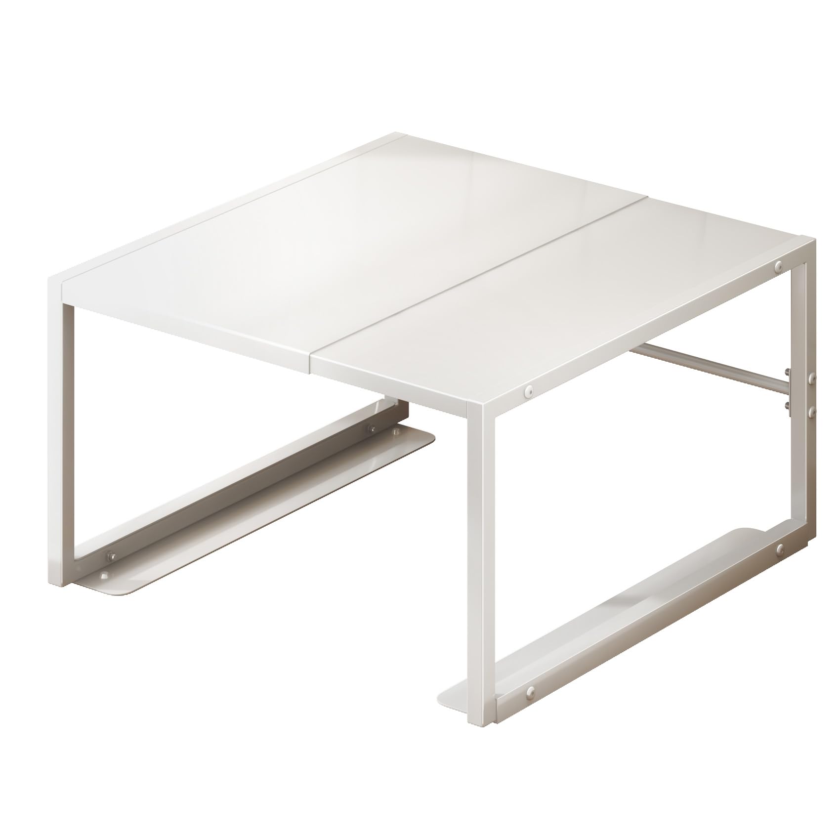 Kitstorack 2 Tier Drawer Rack for All 16.9" Deep Pull Out Cabinet Organizer Rack(White, 16.9" Deep, 11"-16.9" Wide)