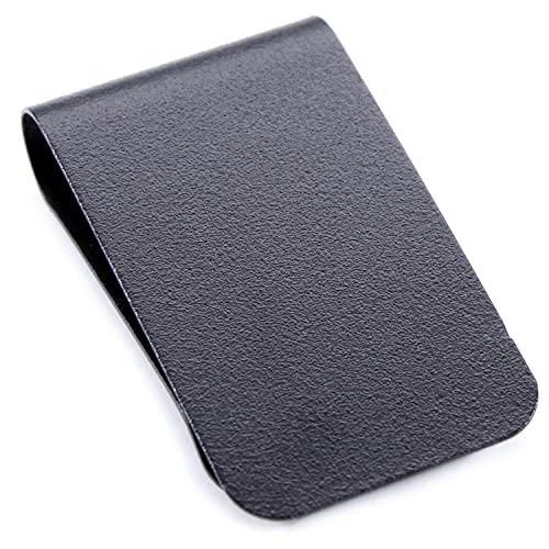 Universal Metal Belt Clip For Holster Making - (Model 7) - (Black Powder Coat Finish) - (Fits Up To 1.75In Belts) - (1 Pack) #TOP3