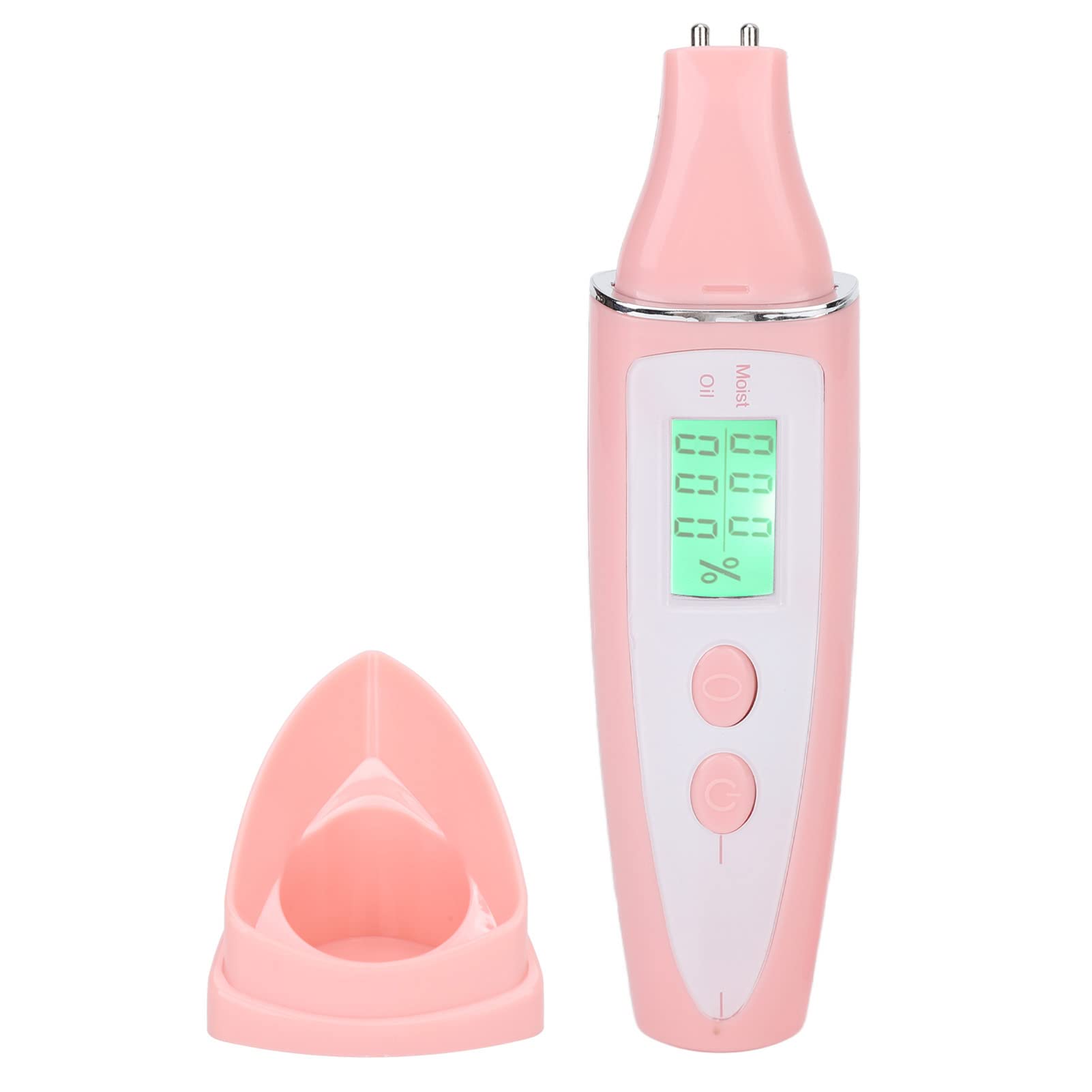 Pluma Detectora de Piel Digital, Analizador de Piel Probador de Aceite de Agua, Probador de Piel Facial Pantalla Inteligente Cuidado de la Piel Pluma Detectora de Piel Digital