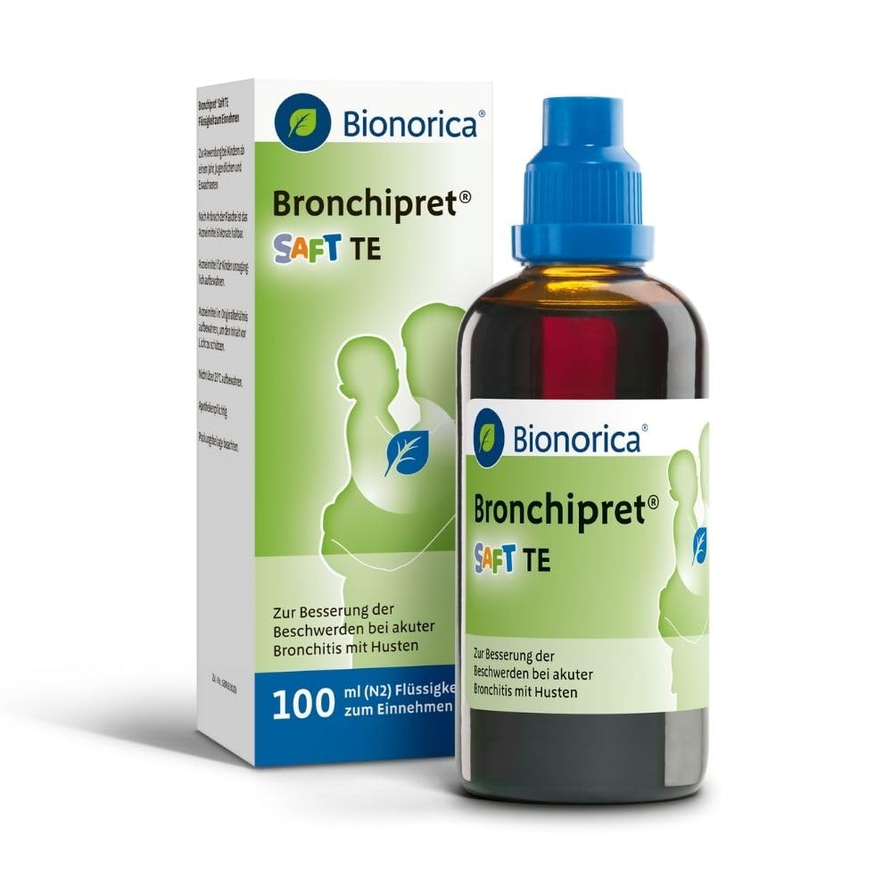 Bronchipret® Saft TE für Kinder ab 1 Jahr – 3-Fach-Effekt gegen Husten, Schleim und Entzündungen