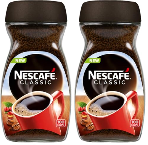 Image of Nescafe Classic Double Filtered Coffee Granule, Glass Bottle, 1.76 Oz / 50 Gm (Pack of 2)