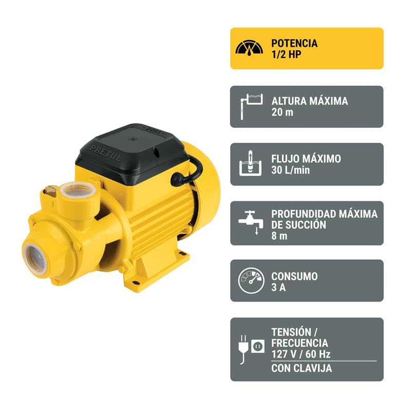 Bomba para agua Pretul 2 bomba para agua pretul marca Pretul (2)