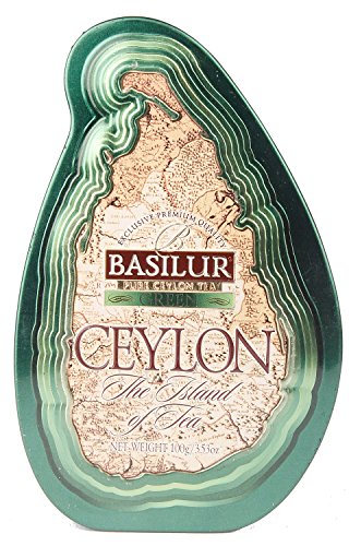 Чай basilur Остров цейлон ора зеленый жб 125г (4792252100824)