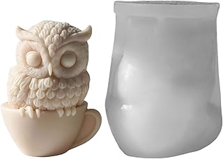 高温耐性フクロウ型繊細なフクロウシリコーン愛好家のための手作り