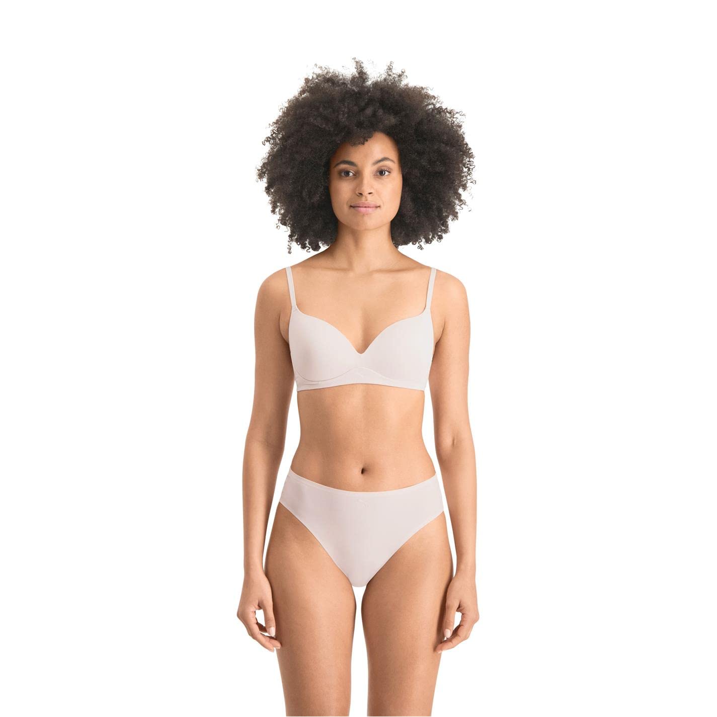 PUMA Damen Bra Unterwäsche, Rose Dust, 80 / D EU