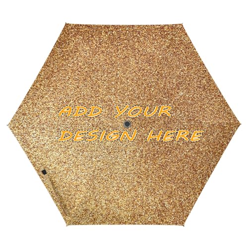miaozhen custom UV 50+ large umbrella Fashion Gold for heavy rain wind portable and lightweight customized umbrellas for rain large auto open paraguas