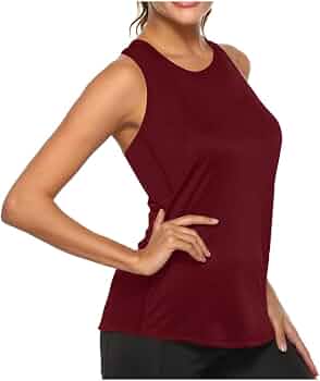 Miqieer Basic - Canotta da donna in seta, con scollo a V, senza maniche, in raso, Collo ad anello - champagne, XS