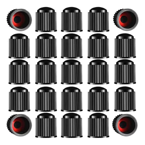 Tire Valve Stem Caps The Upgraded Version has a Sealing Ring for Car, Motorbike, Trucks, Bike, Bicycle ,60 Pack