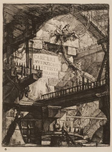 Toile murale Battista Piranesi affiche impression peinture salon 60x90cm