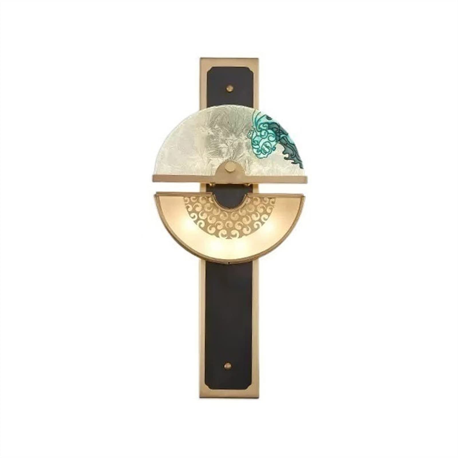 E7v2T9k6 Wall Lamps Classical Style Wall Lamp Exquisite Enamel Decoration Bedroom Bedside Indoor Lighting Sconce Decor