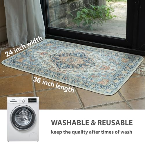 nunubaby Washable Pee Pads for Dogs, Stylish, Non-Slip and Leak-Proof Pee Pads. Reusable Potty Pads for Dogs for Crates and Floors.(Beige/Multi, 24" x36" ) - Image 5