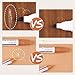 DEWEL Dual-Tipped Furniture Markers Touch Up, Upgrade 17 Pcs Wood Furniture Repair Kit, Wood Touch Up Markers and Wax Sticks with Repair Tools, Easily Repair Wood Floor Scratches, Wood Stain and Dents