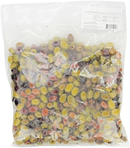 Byzantine Pitted Olive Mix, Country, 5 Pound