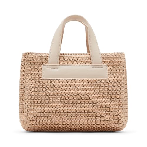 Image of Steve Madden Women's Steve Madden Flores Raffia Mini Tote