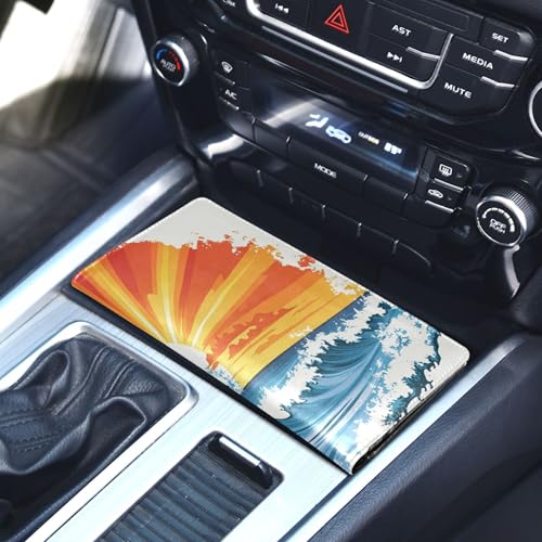 Organizador de carro de cuero PU miniatura 5