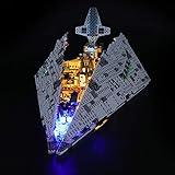 USO: Compatible para el modelo de LEGO 75190 (Sólo juego de luces LED, no incluido El Modelo).