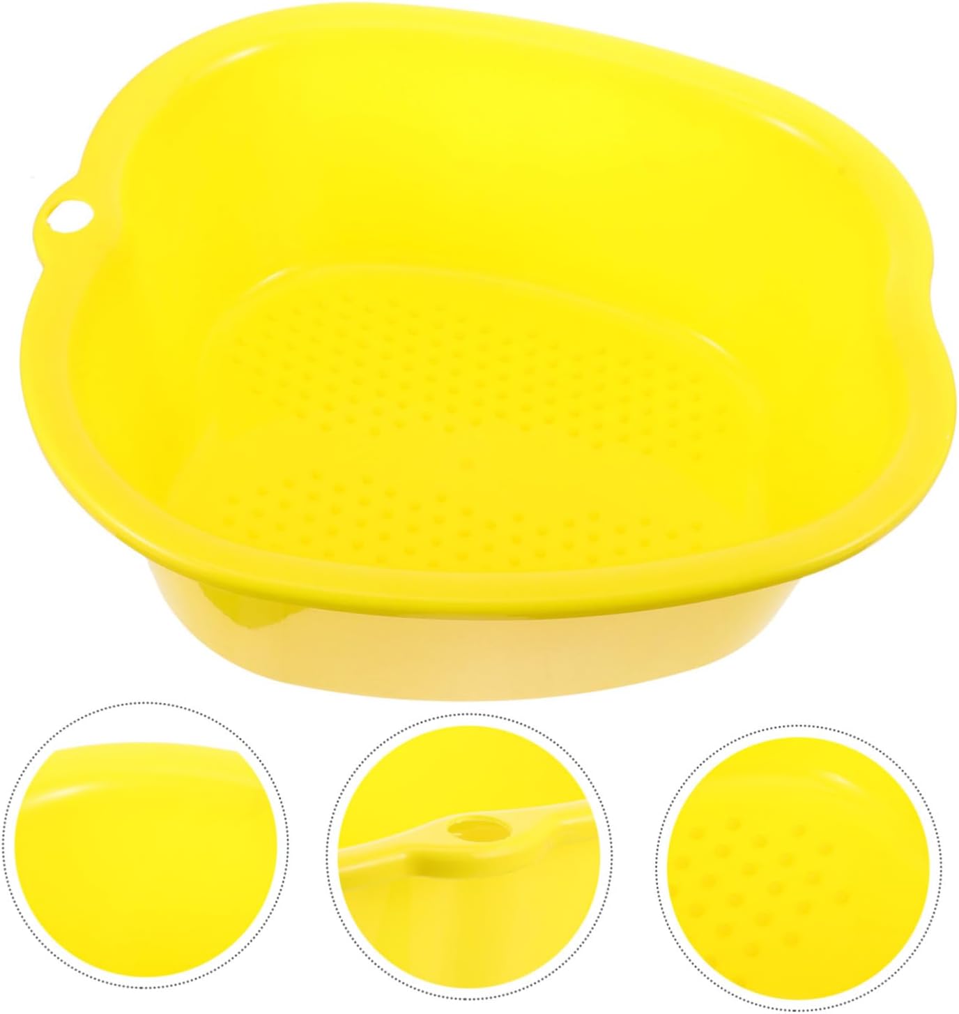 Foot Massaging Bucket Heat Foot Bath Portable Spa Basin Reusable for Home Outdoor